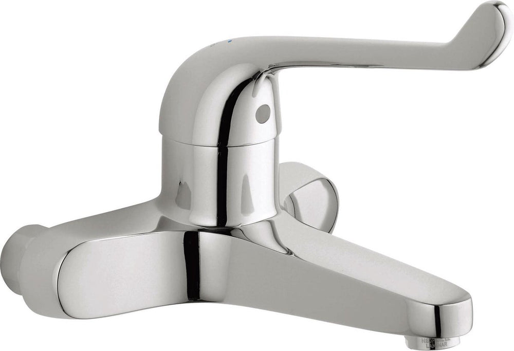 Grohe euro veiligheids-wandmengkraan - inbouw wastafelkraan - 15 cm hartafstand - zonder koppelingen