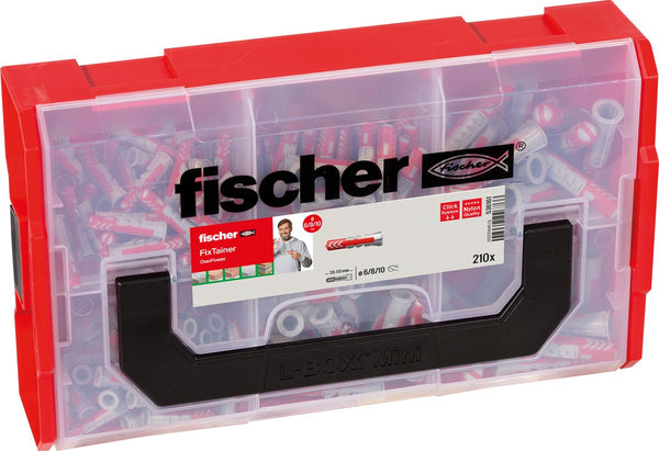 Fischer fixtainer duopower pluggen