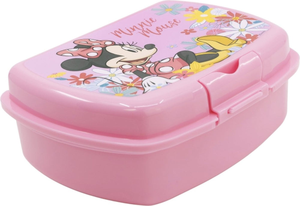 Stor minnie mouse brooddoos broodtrommel - roos