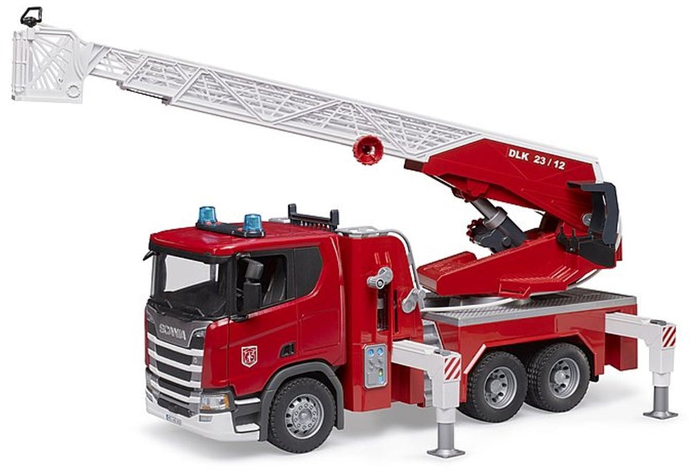Bruder scania super 560r brandweerladderwagen