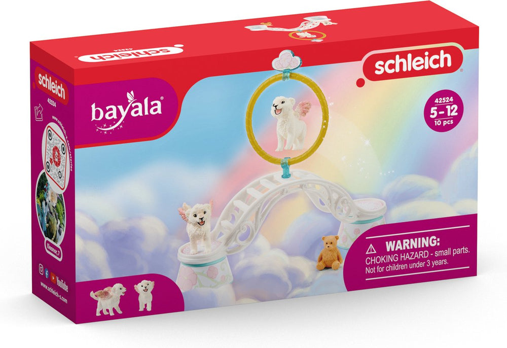 Schleich bayala - winged baby lion training - speelfigurenset - kinderspeelgoed voor jongens en meisjes - 5 tot 12 jaar - 42524