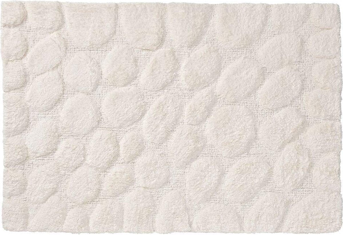 Sealskin badmat kiezels 60x90 cm katoen ivoorkleurig