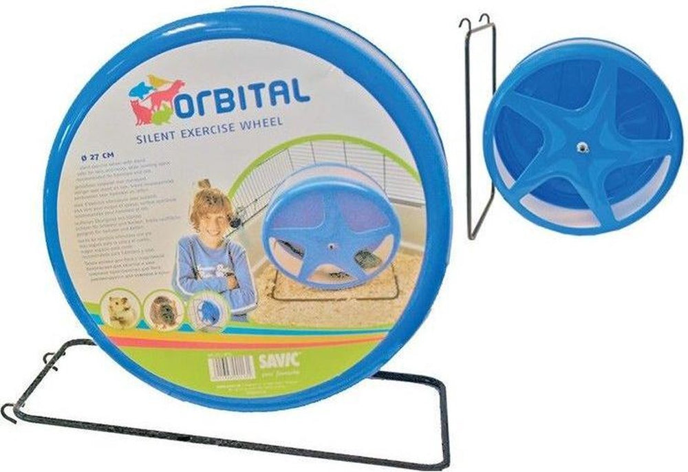 Savic looprad orbitaal wit blauw