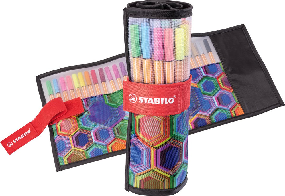 Stabilo point 88 - fineliner - arty - rollenset 25 stuks