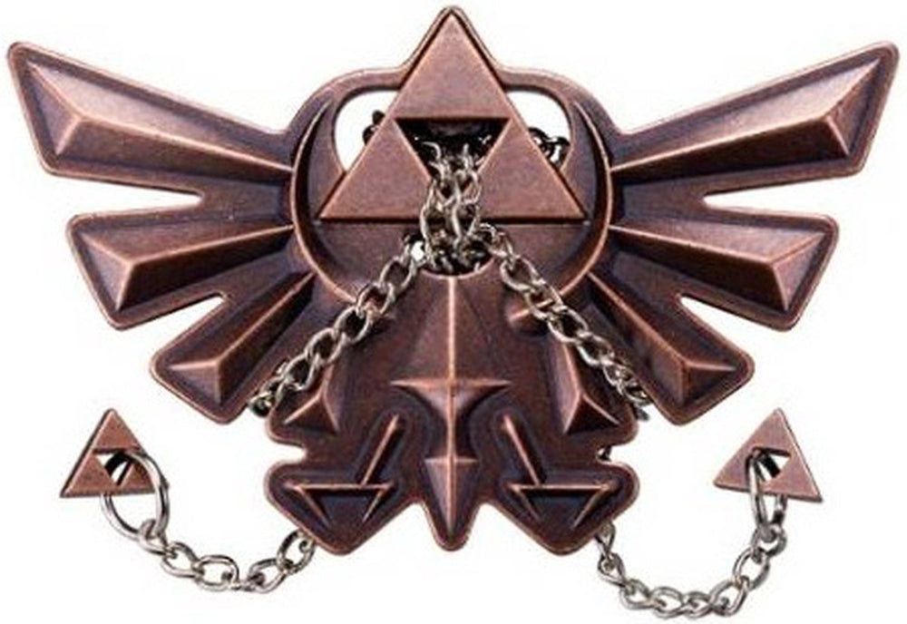 Eureka iq-puzzel - zelda hyrule crest - metaal - niveau 6