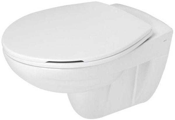 Plieger smart hangtoilet – diepte 54 cm – met softclose zitting – glans wit