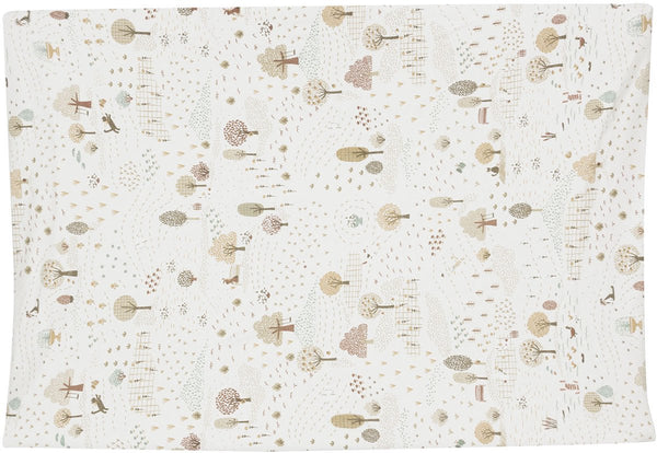 Jollein aankleedkussenhoes - 50x70cm - jersey - tiny park