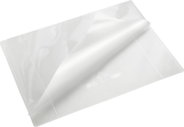 Gbc highspeed lamineerhoezen a4 | 160 micron (2 x 80 micron) | pak van 100 stuks