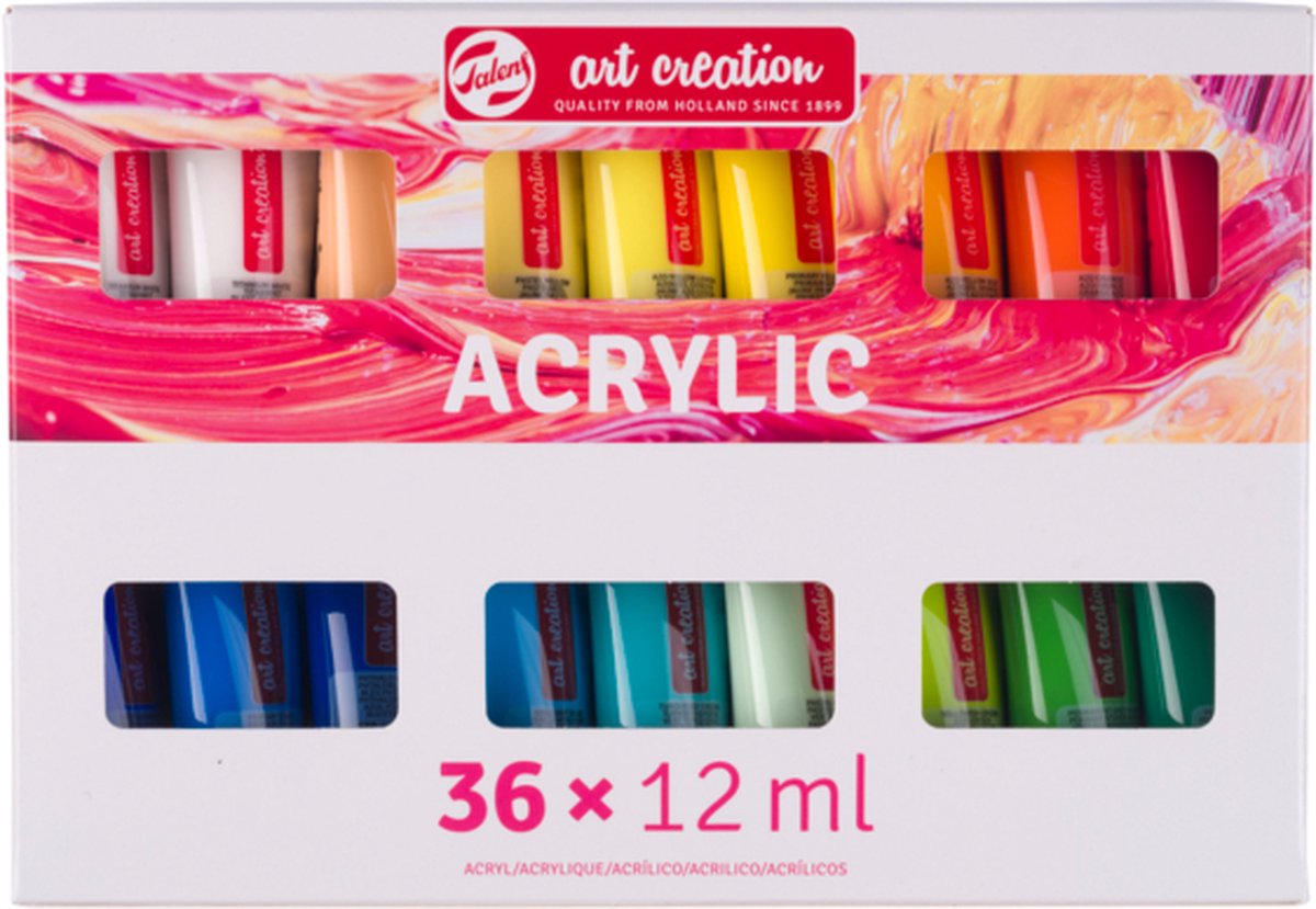 Talens art creation acrylverfset, 36x12ml