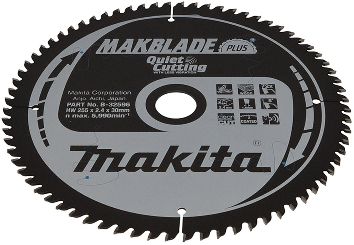 Makita makblade zaagblad 255x30x72t - b-32596