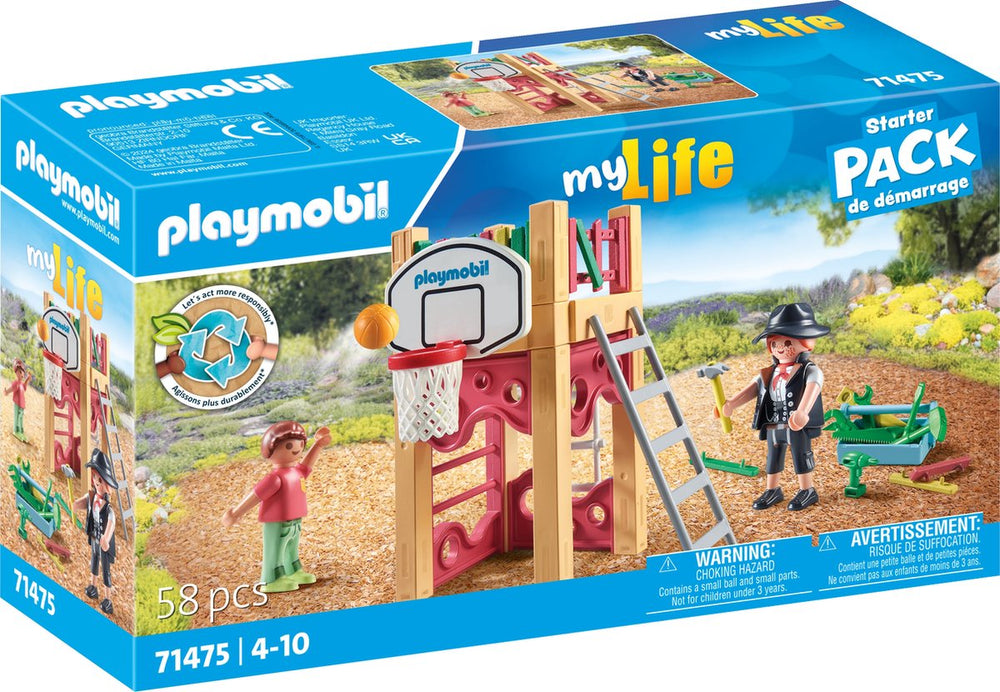 Playmobil 71475 startpakketten timmerman op weg naar klus