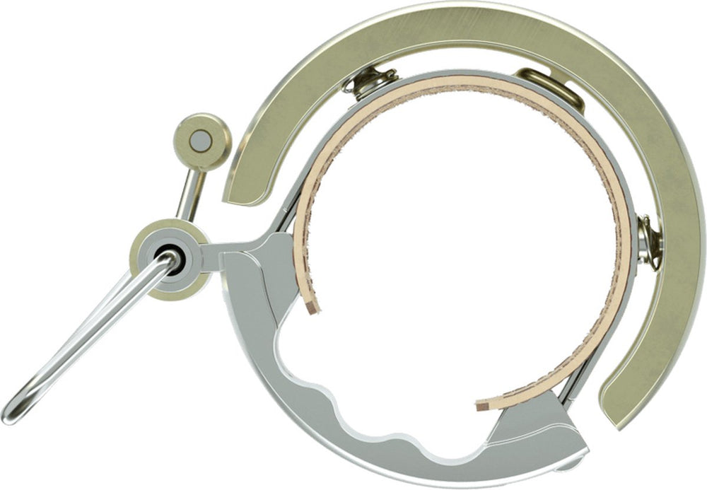 Knog oi bell luxe - brushed brass - large