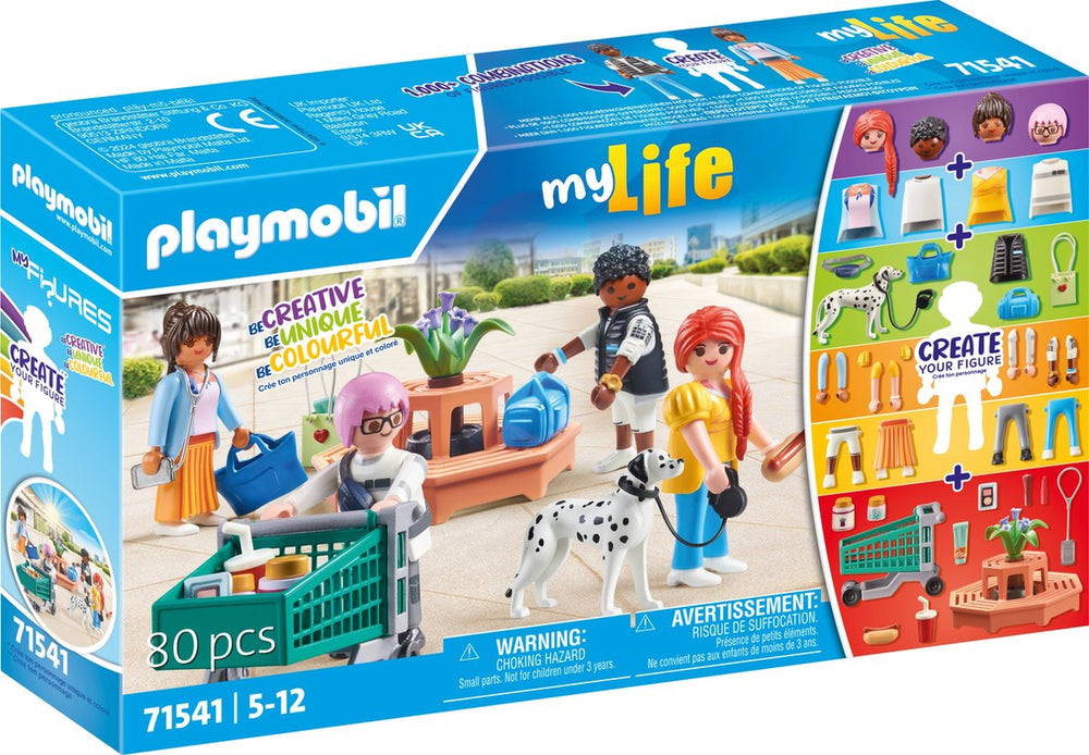 Playmobil my life my figures shopping - 71541