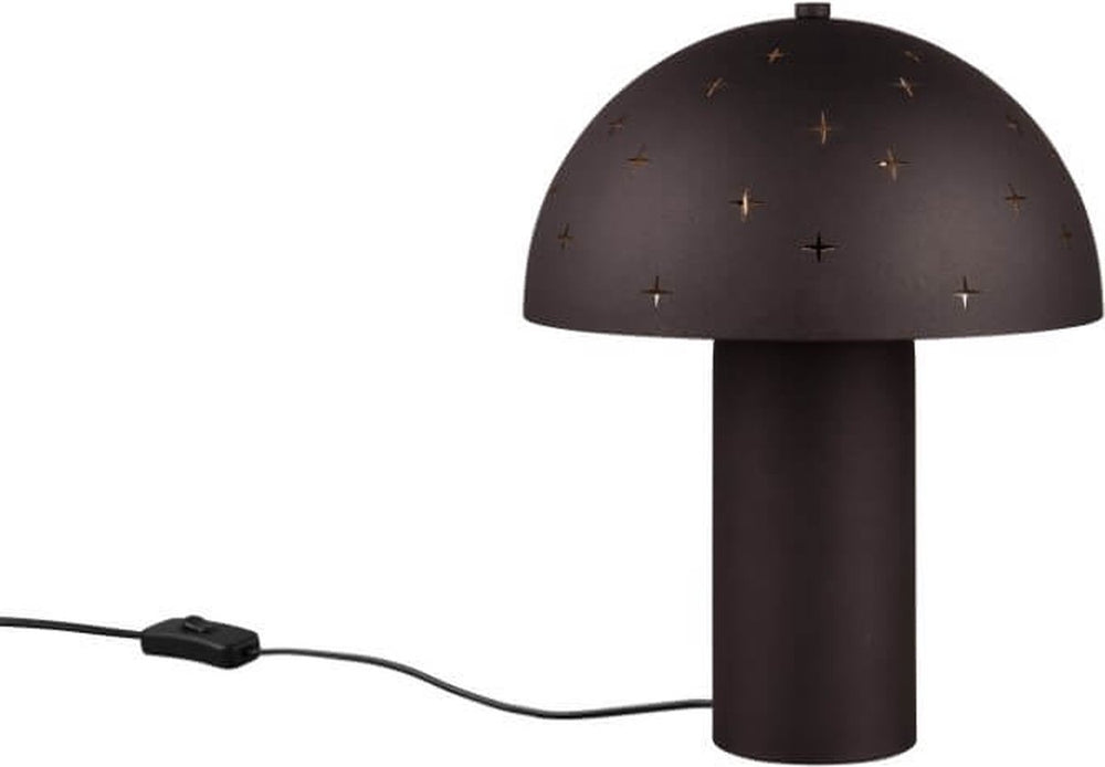 Rl live your light reality seta - tafellamp - zwart mat - excl. 1x e14 28w - snoerschakelaar