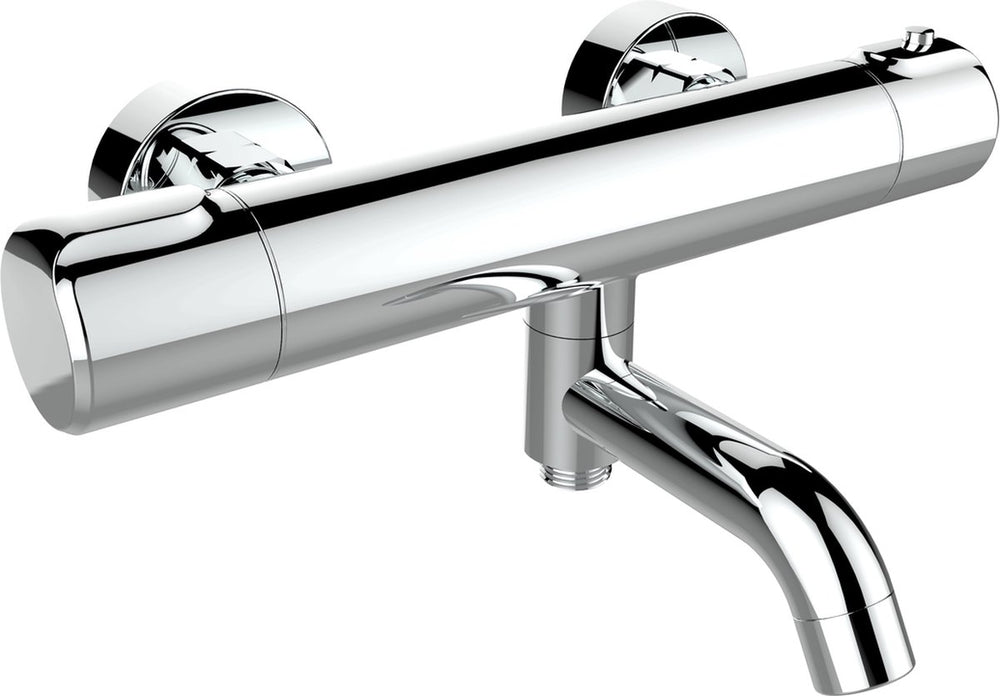Plieger voda - badthermostaat - draaibare uitloop - hoh 15cm - chroom