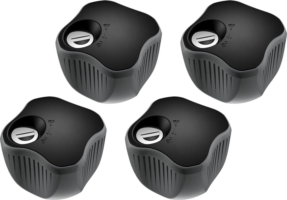 Thule knob with lock set (4)
