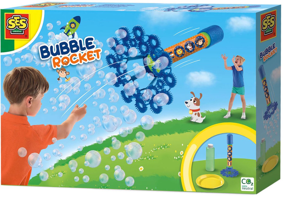 Ses creative ses bubble raket bellenblaas