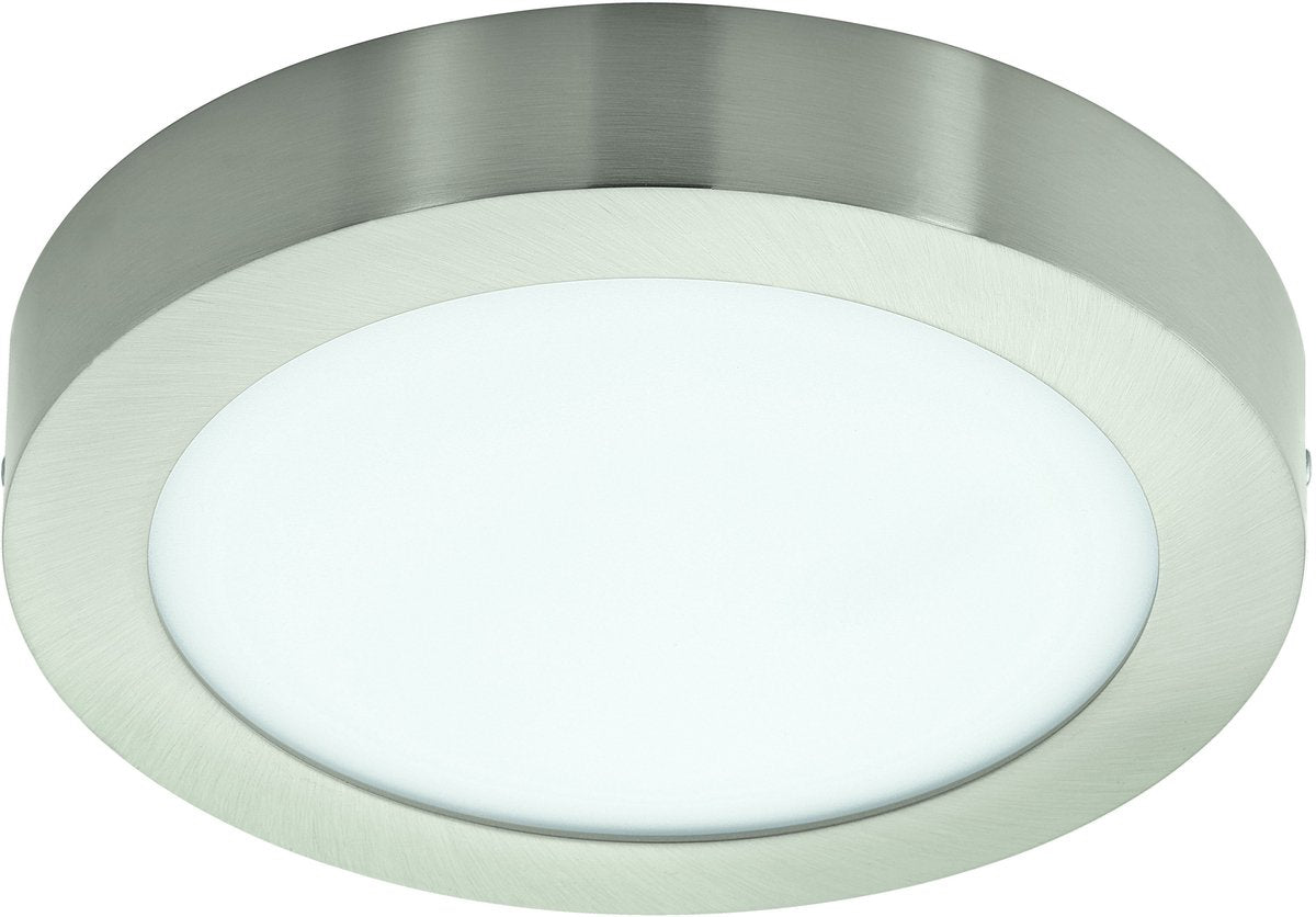 Eglo connect.z fueva-z smart opbouwlamp - ø 21 cm - grijs wit - instelbaar wit licht - dimbaar - zigbee