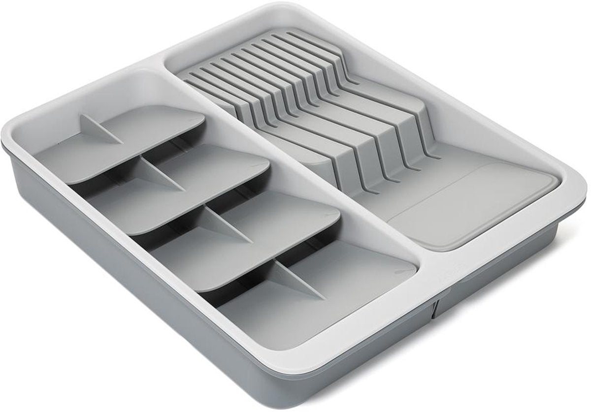 Joseph joseph drawerstore™ uitschuifbare meerlaagse bestelinzet met messenorganiser