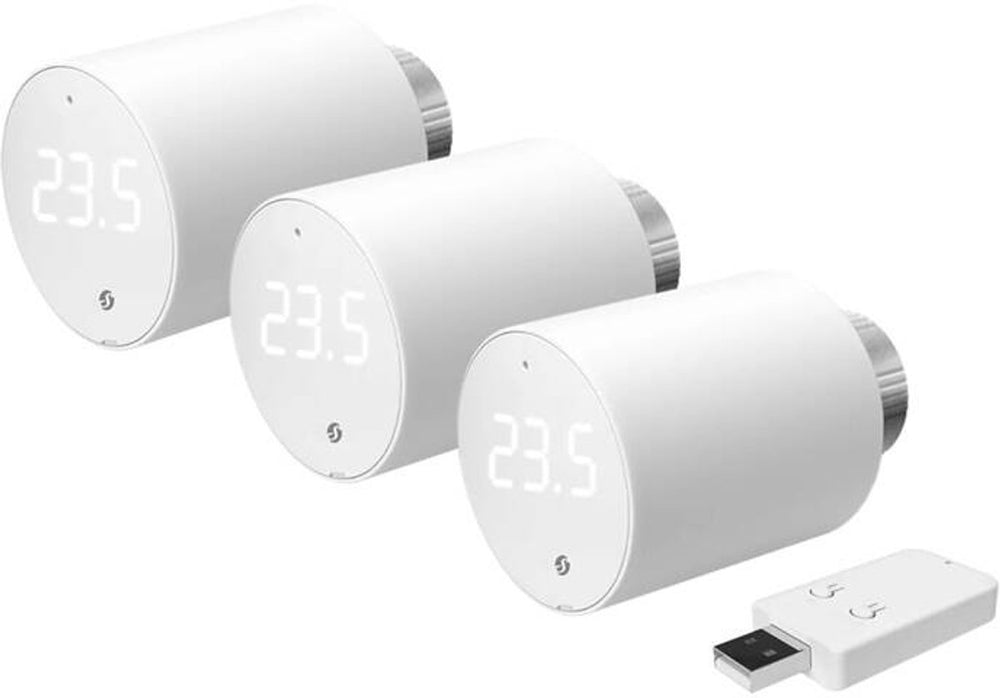 Shelly thermostatische kop wi-fi blu trv 3 stuks met bedieningseenheid