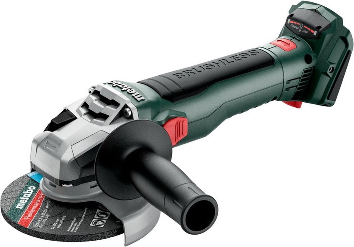 Metabo meuleuse d'angle 18v ø125 mm (produit seul) w 18 lt bl 11-125 dans x - 613052840