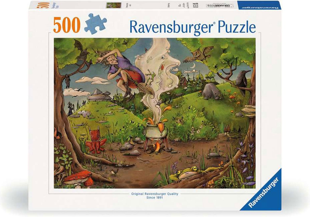Ravensburger legpuzzel bij de walhexe, 500st.