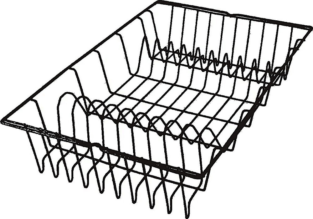 Metaltex - afdruiprek germatex - 48x30 cm - zwart - 3 jaar garantie