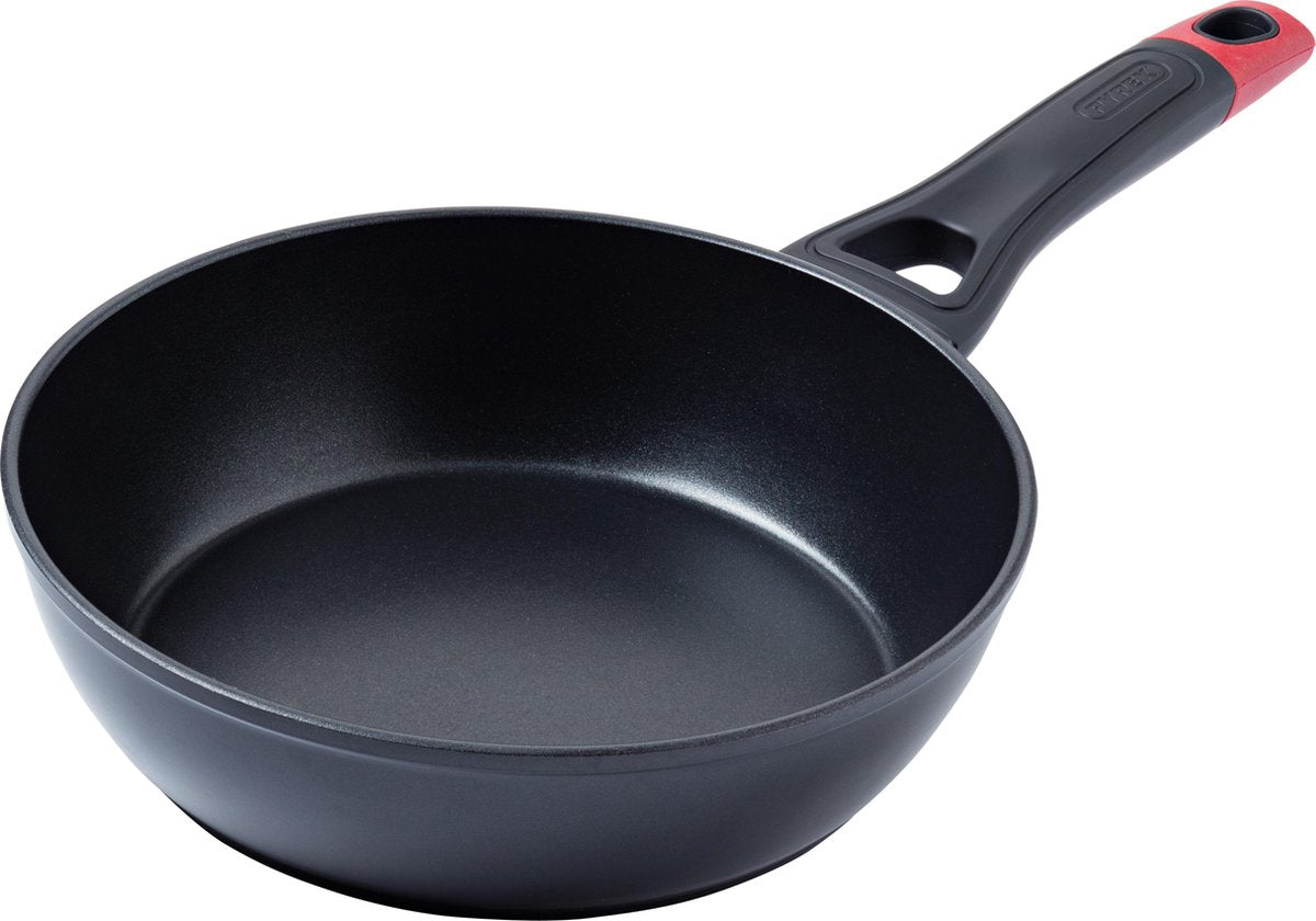 Pyrex optima wok pan - aluminium - ø26 cm - zwart