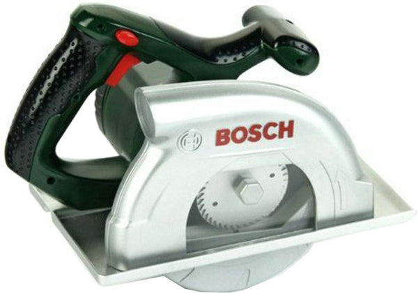 Klein Toys Bosch Mini Toy Circular Saw - 23x16x14.5 cm - incl. rotating saw blade, light and sound effects - green