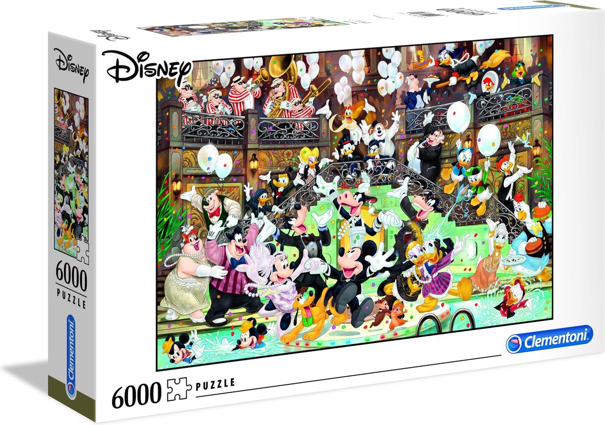 Clementoni Leguzzel Disneygala, 6000st.