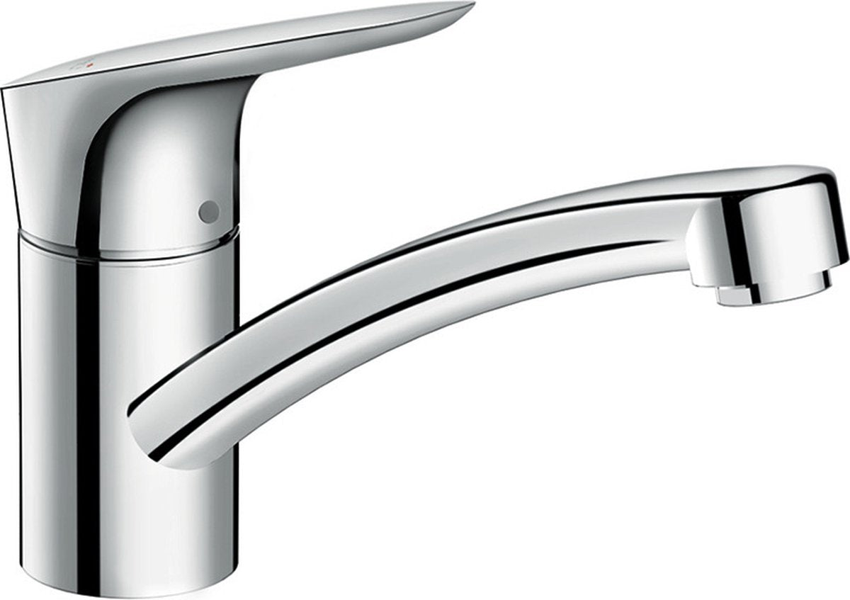 Hansgrohe logis keukenmengkraan 120 - draaibare uitloop - chroom