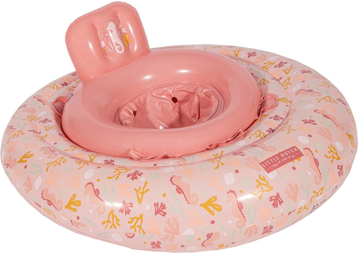 Little dutch ocean dreams babyfloat 67 cm roze