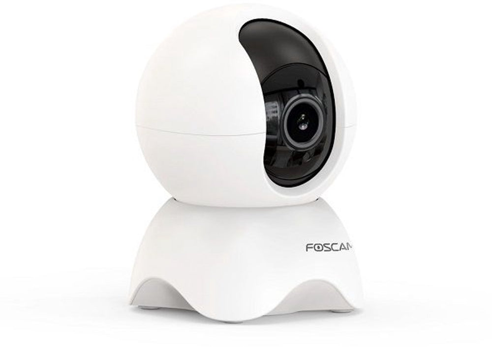 Foscam x5 - beveiligingscamera's - 5 mp - pan tilt - binnencamera - babyfoon - persoonsdetectie - wit
