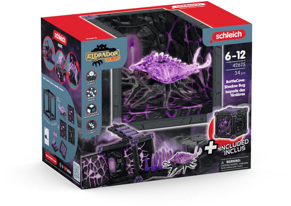 Schleich eldrador creatures battlecave schaduw pissebed - 42675