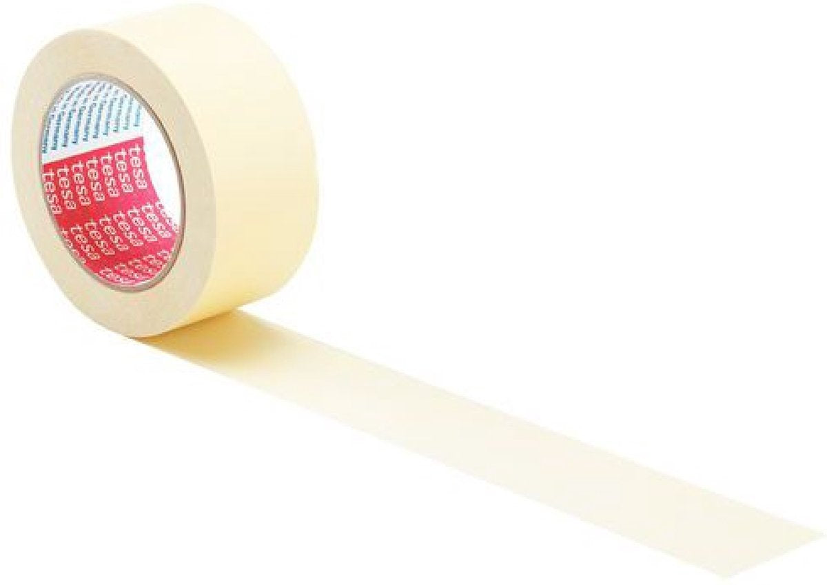 Tesa standard 04323-00044-00 maskeertape krepp beige (l x b) 50 m x 50 mm 1 stuk(s)