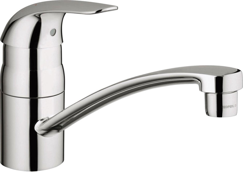 Grohe euro keukenkraan - lage uitloop - chroom