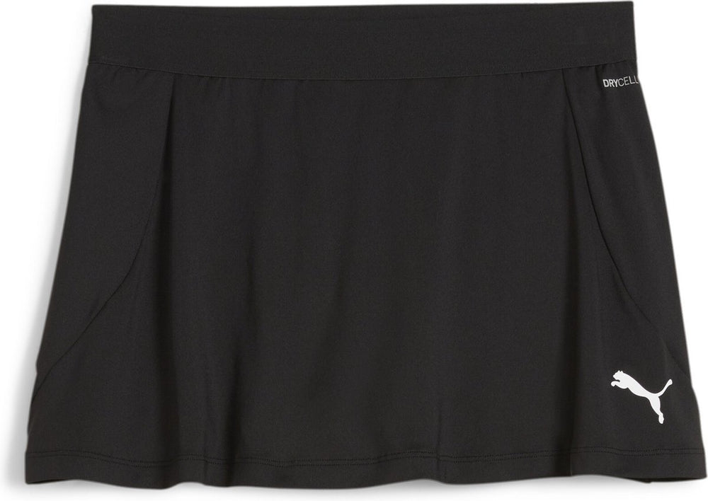 Puma teamgoal skirt dames sportrok - black- white