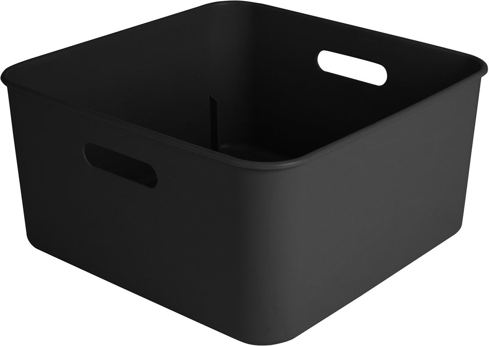 Sunware sigma home cube box 12,5l - 31.3x31.3x15.7 cm - zwart