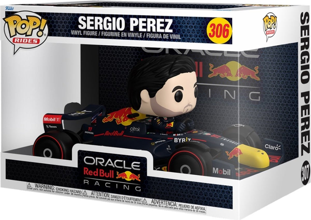 Funko formula 1 - pop! rides super deluxe sergio perez 15 cm verzamelfiguur - multicolours