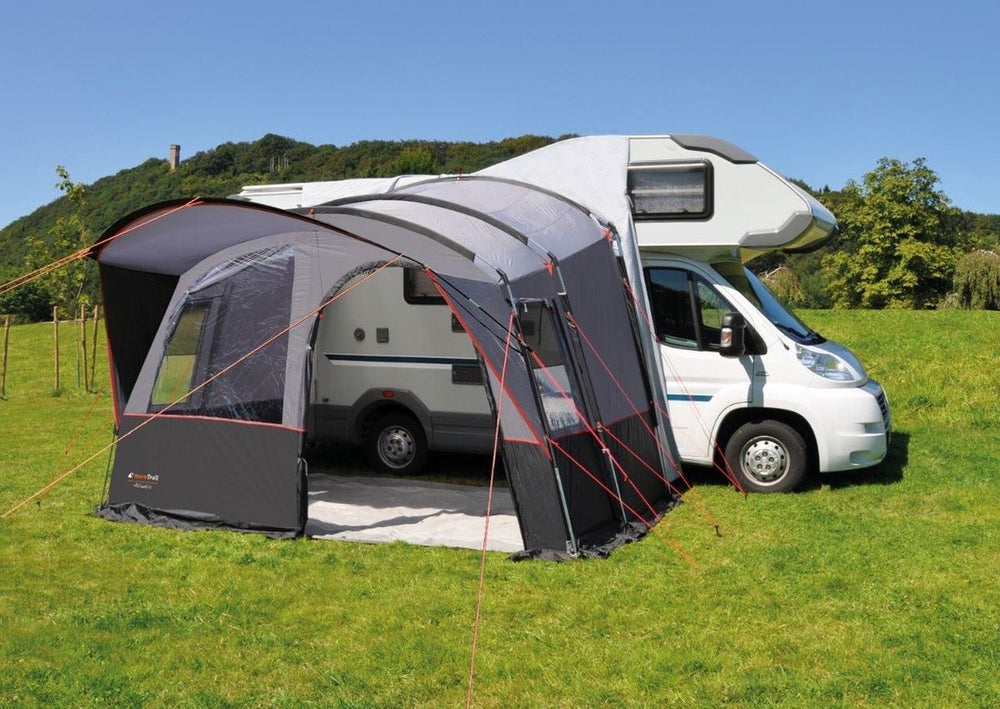 Eurotrail atlantis pro - campertent - vrijstaand - grijs zwart