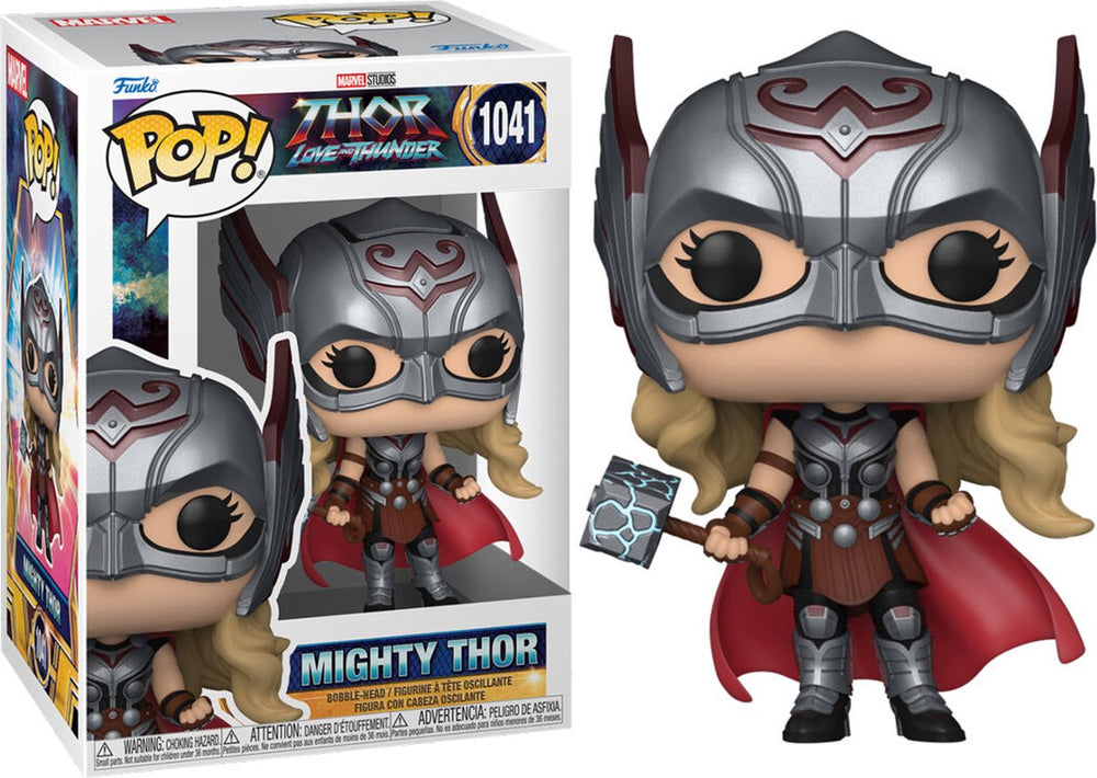 Funko pop! marvel: thor: love and thunder - mighty thor