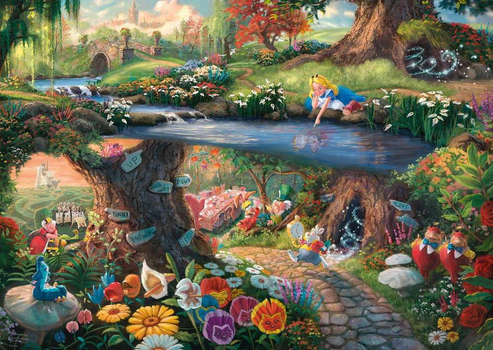 Schmidt disney alice in wonderland (1000st) - puzzel
