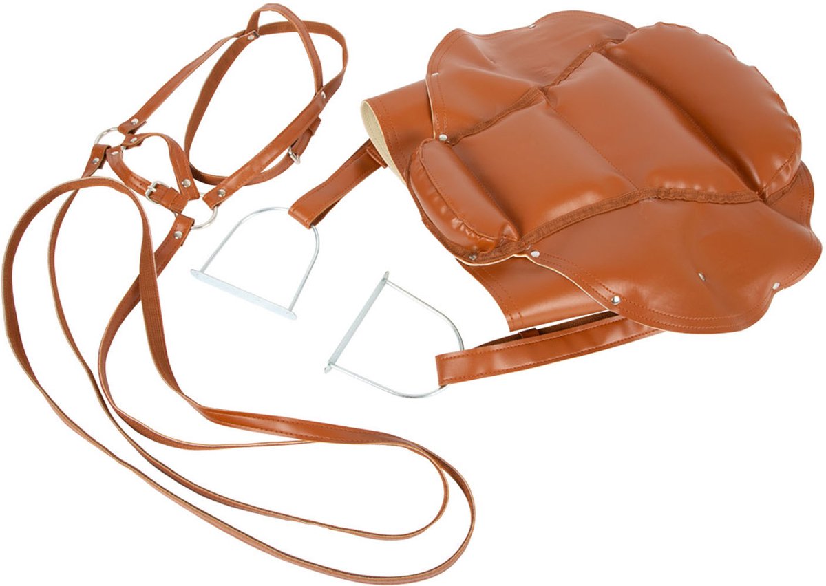 Small foot - horse harness and saddle set for children