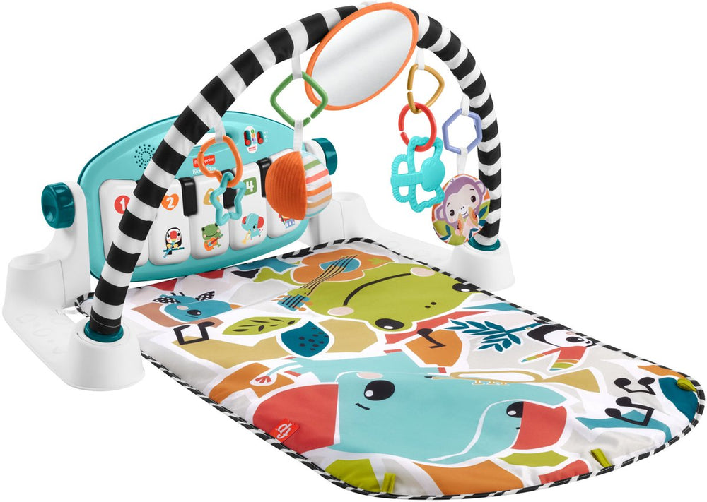 Fisher-price fisher price piano tapijt met licht en geluid-schop speel veelkleurig