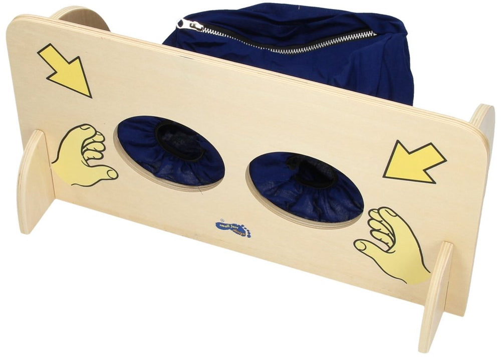 Small foot - wooden sensory wall