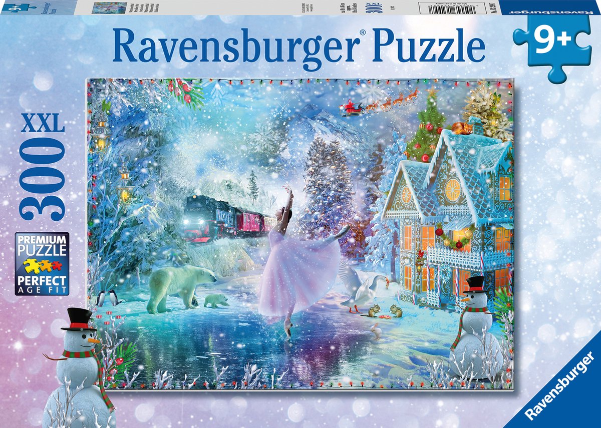 Ravensburger puzzel winterwonderland - legpuzzel - 300 xxl stukjes