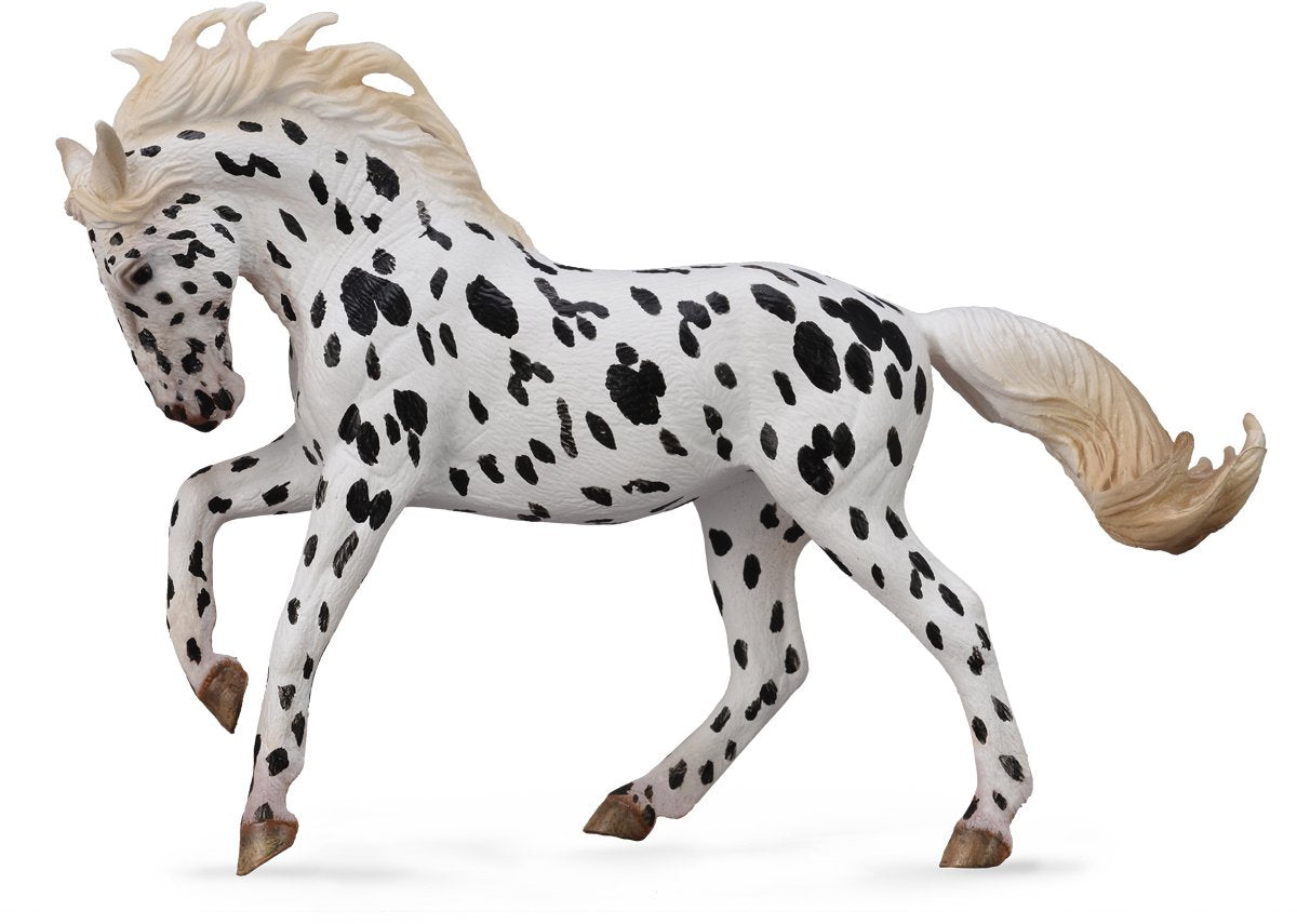 Collecta figurine - knabstrupper merrie - (xl) - paarden - handgeschilderd - miniatuur