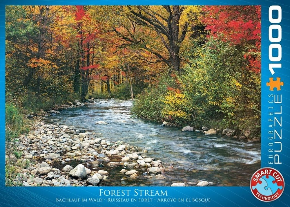 Eurographics - bosbeek [forest stream] - 1000 stukjes 68×48cm (b×h) - legpuzzel