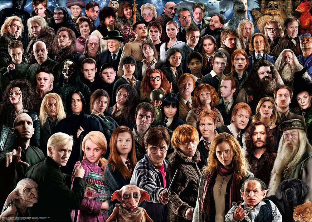 Ravensburger puzzel harry potter - legpuzzel - 1000 stukjes