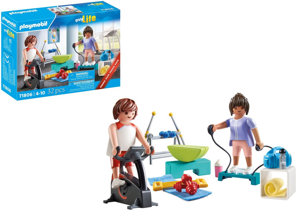 Playmobil my life promo fitnesstraining 71806